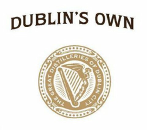 DUBLIN'S OWN GREAT DISTILLERIES OF DUBLIN CITY Logo (USPTO, 23.05.2019)