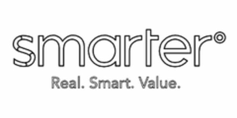 SMARTER REAL. SMART. VALUE Logo (USPTO, 07/24/2019)