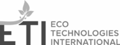 ETI AND ECO TECHNOLOGIES INTERNATIONAL Logo (USPTO, 14.02.2020)