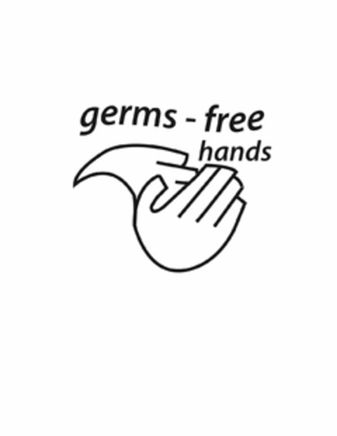 GERMS-FREE HANDS Logo (USPTO, 12.03.2020)
