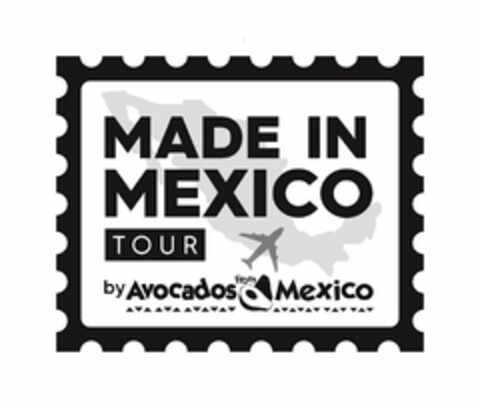 MADE IN MEXICO TOUR BY AVOCADOS FROM MEXICO Logo (USPTO, 04.09.2020)