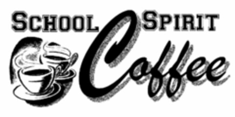 SCHOOL SPIRIT COFFEE Logo (USPTO, 30.12.2008)