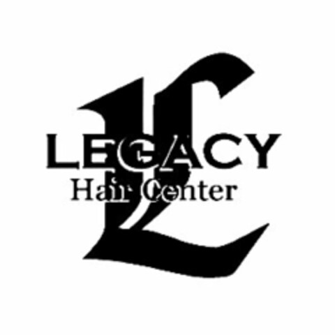 L LEGACY HAIR CENTER Logo (USPTO, 22.01.2009)