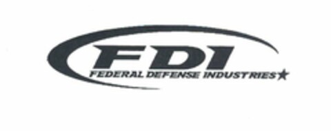 FDI FEDERAL DEFENSE INDUSTRIES Logo (USPTO, 03/20/2009)