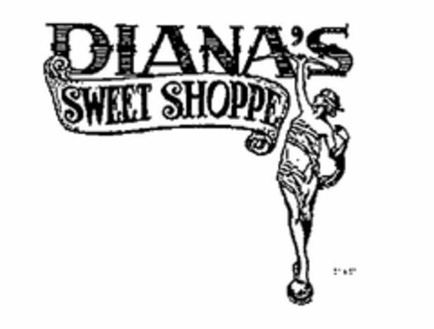 DIANA'S SWEET SHOPPE Logo (USPTO, 06.10.2009)