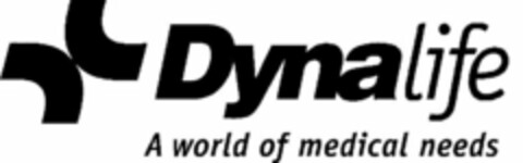 DYNALIFE A WORLD OF MEDICAL NEEDS Logo (USPTO, 10/26/2009)