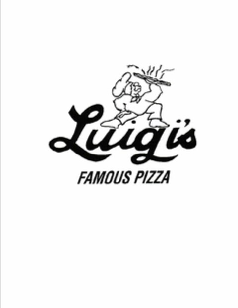 LUIGI'S FAMOUS PIZZA Logo (USPTO, 19.01.2010)