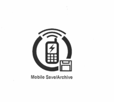 MOBILE SAVE/ARCHIVE Logo (USPTO, 03.06.2011)