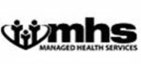 MHS MANAGED HEALTH SERVICES Logo (USPTO, 24.06.2011)