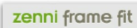 ZENNI FRAME FIT Logo (USPTO, 02.11.2011)