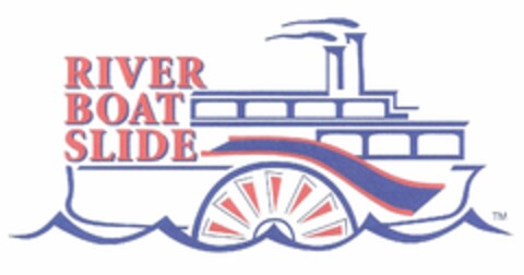 RIVER BOAT SLIDE Logo (USPTO, 16.01.2012)