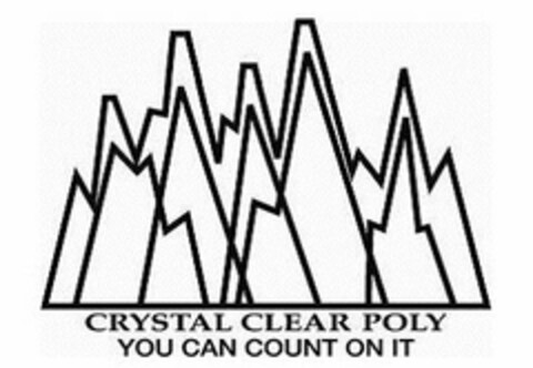 CRYSTAL CLEAR POLY YOU CAN COUNT ON IT Logo (USPTO, 04/30/2012)