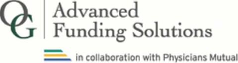 OG ADVANCED FUNDING SOLUTIONS IN COLLABORATION WITH PHYSICIANS MUTUAL Logo (USPTO, 14.08.2012)