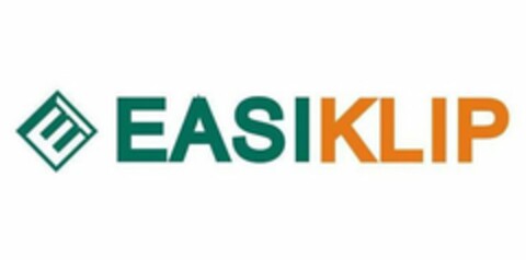 E EASIKLIP Logo (USPTO, 08/16/2012)