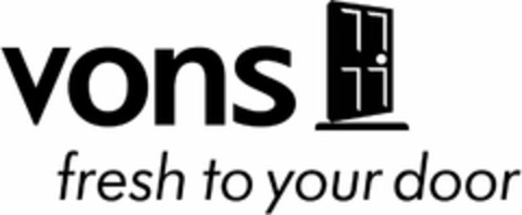 VONS FRESH TO YOUR DOOR Logo (USPTO, 14.12.2012)