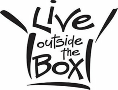 LIVE OUTSIDE THE BOX Logo (USPTO, 01.02.2013)