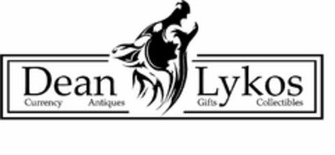 DEAN LYKOS CURRENCY ANTIQUES GIFTS COLLECTIBLES Logo (USPTO, 05.07.2013)