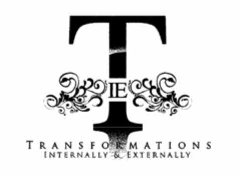 T IE TRANSFORMATIONS INTERNALLY & EXTERNALLY Logo (USPTO, 22.03.2014)