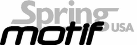 SPRING USA MOTIF Logo (USPTO, 22.04.2014)