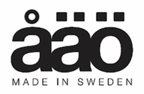 ÅÄÖ MADE IN SWEDEN Logo (USPTO, 05.06.2014)