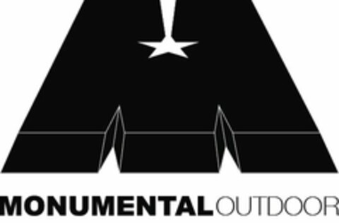 M MONUMENTAL OUTDOOR Logo (USPTO, 16.07.2014)