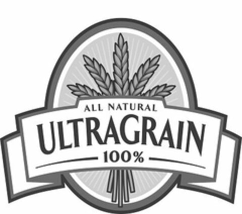 ALL NATURAL ULTRAGRAIN 100% Logo (USPTO, 10.12.2014)