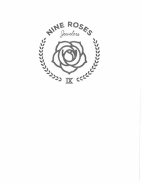 NINE ROSES JEWELERS IX Logo (USPTO, 01/19/2015)