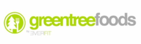 GREENTREEFOODS BY EVERFIT Logo (USPTO, 28.01.2015)