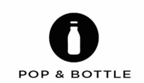 POP & BOTTLE Logo (USPTO, 07/15/2015)