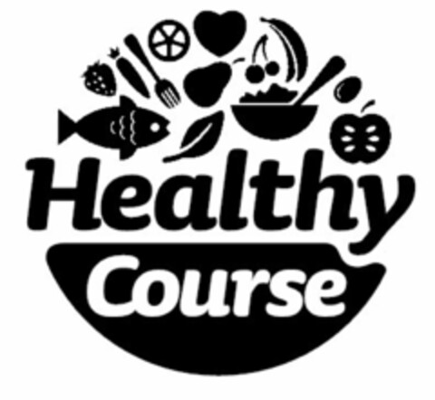 HEALTHY COURSE Logo (USPTO, 22.09.2015)