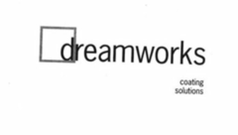 DREAMWORKS COATING SOLUTIONS Logo (USPTO, 15.11.2016)