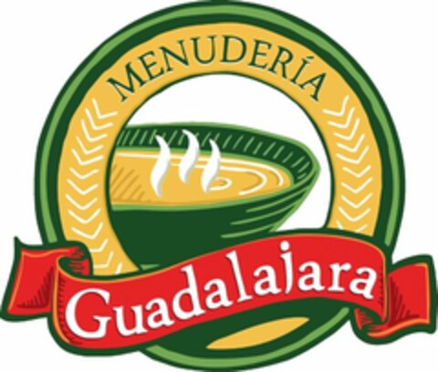 MENUDERÍA GUADALAJARA Logo (USPTO, 10/02/2017)