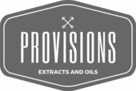 PROVISIONS EXTRACTS AND OILS Logo (USPTO, 25.03.2018)