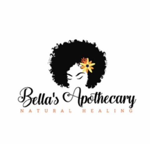 BELLA'S APOTHECARY - NATURAL HEALING Logo (USPTO, 04/12/2018)