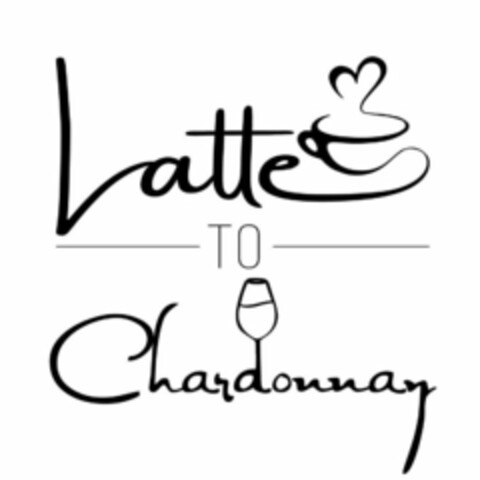LATTE TO CHARDONNAY Logo (USPTO, 04/01/2019)