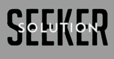SOLUTION SEEKER Logo (USPTO, 25.04.2019)