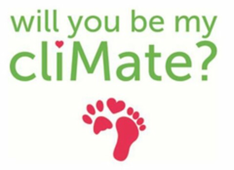 WILL YOU BE MY CLIMATE? Logo (USPTO, 05.06.2019)