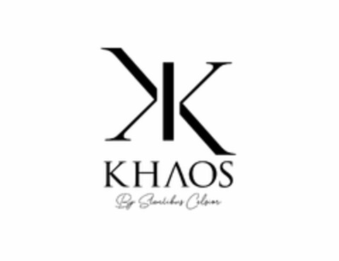 K KHAOS BY STANTIBUS CELSIOR Logo (USPTO, 11.07.2019)