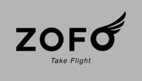 ZOFO TAKE FLIGHT Logo (USPTO, 08/26/2019)