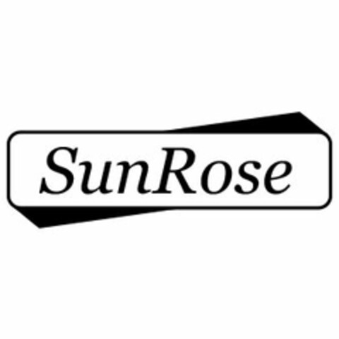 SUNROSE Logo (USPTO, 08/28/2019)