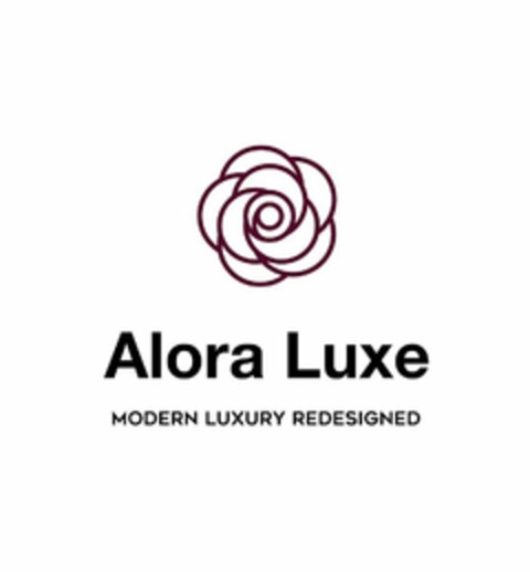 ALORA LUXE MODERN LUXURY REDESIGNED Logo (USPTO, 06.09.2019)