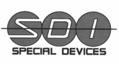 SDI SPECIAL DEVICES Logo (USPTO, 27.09.2019)