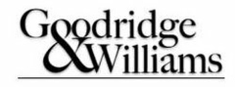GOODRIDGE & WILLIAMS Logo (USPTO, 19.11.2019)