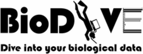 BIODIVE DIVE INTO YOUR BIOLOGICAL DATA Logo (USPTO, 16.12.2019)