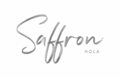 SAFFRON NOLA Logo (USPTO, 20.12.2019)