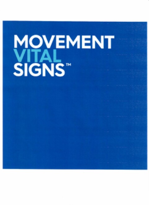 MOVEMENT VITAL SIGNS Logo (USPTO, 03.02.2020)