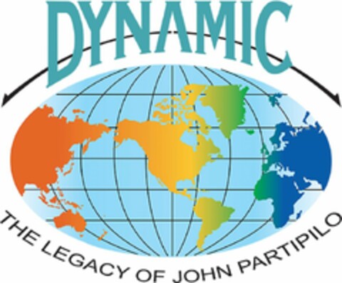 DYNAMIC THE LEGACY OF JOHN PARTIPILO Logo (USPTO, 05/11/2020)