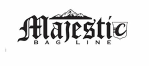 MAJESTIC BAG LINE Logo (USPTO, 06/29/2020)