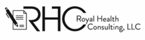 RHC ROYAL HEALTH CONSULTING, LLC Logo (USPTO, 15.08.2020)