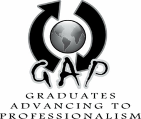 GAP GRADUATES ADVANCING TO PROFESSIONALISM Logo (USPTO, 12.03.2009)